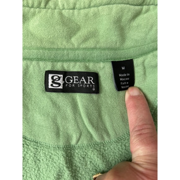 Gear For Sports Women's Full Zip Fleece Jacket Green Golf & Spa Embroidered M - Picture 4 of 8